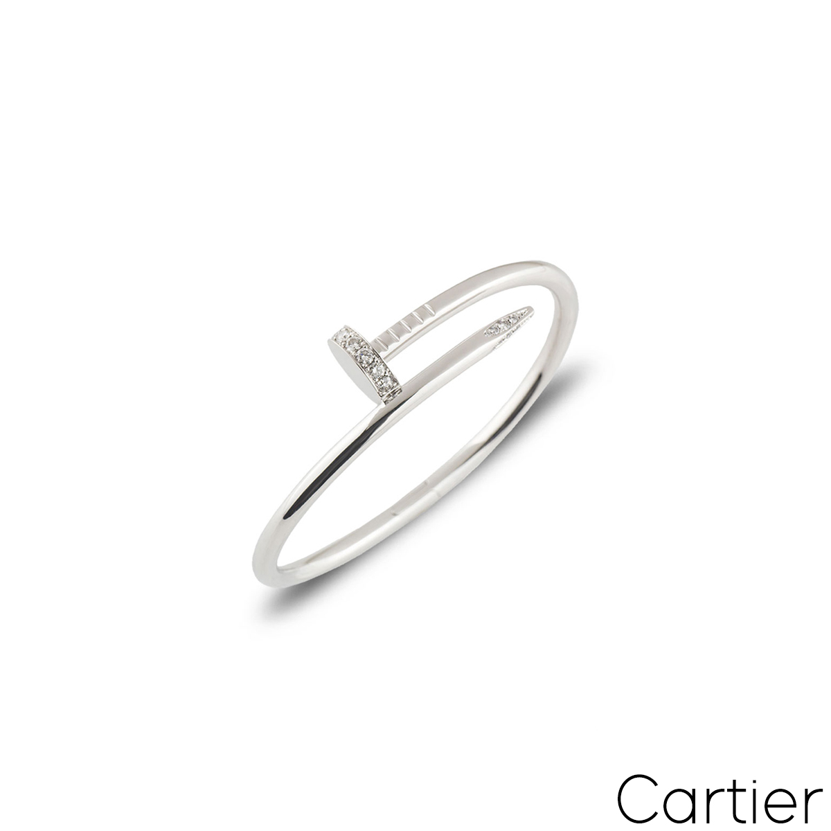 cartier juste un clou platinum